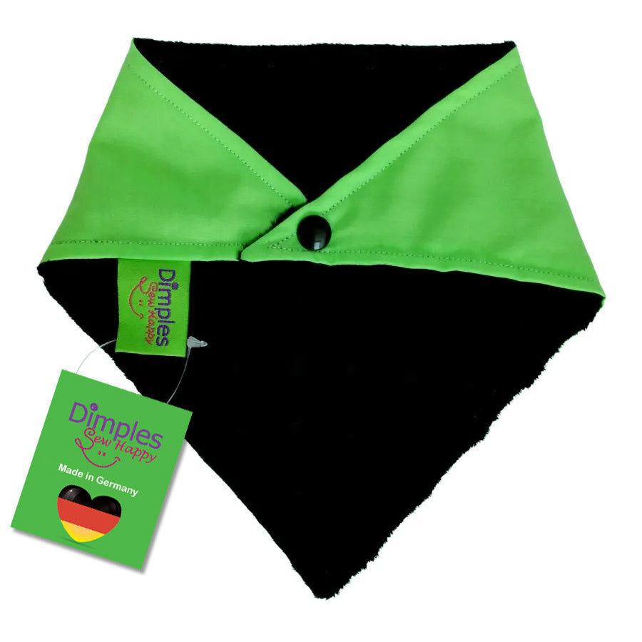 Grünes FREUNDLICH Hundehalstuch Bandana